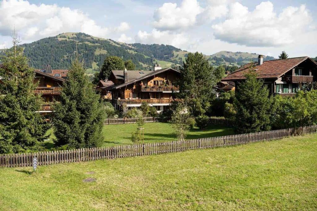 Cozy Place in Gstaad center Buitenkant foto