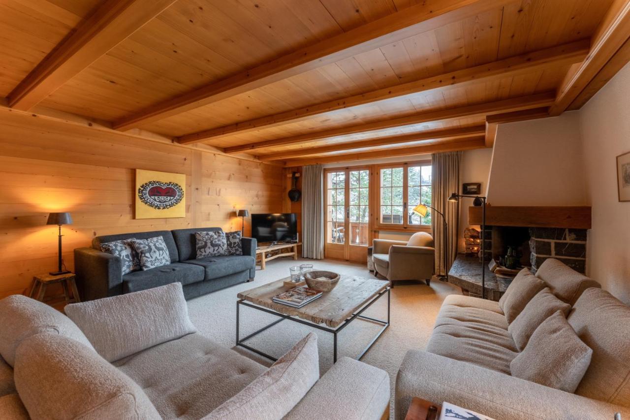 Cozy Place in Gstaad center Buitenkant foto