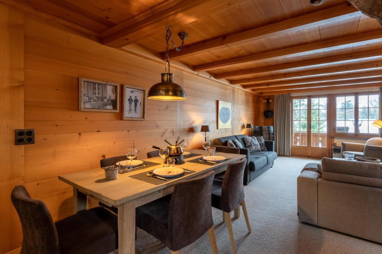 Cozy Place in Gstaad center Buitenkant foto